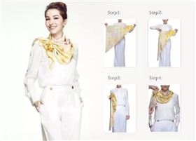 真絲絲巾的各種圍巾 真絲絲巾的各種圍巾