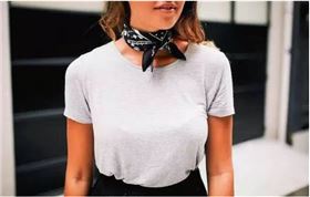 絲巾怎么搭配? 絲巾怎么搭配?