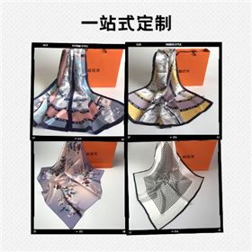 絲巾圖片——真絲絲巾、真絲圍巾，圍巾定制