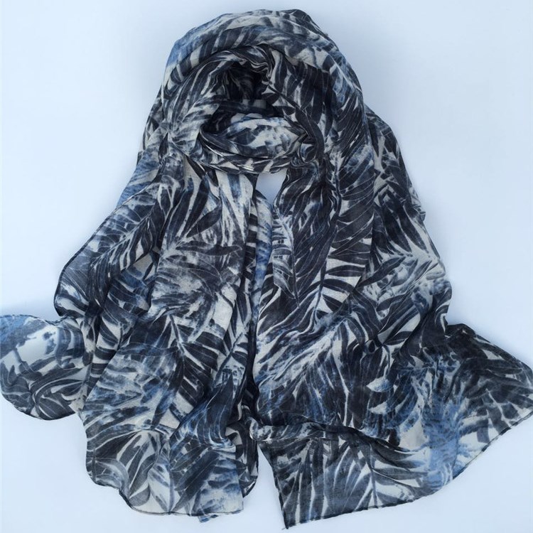 竹葉款巴厘紗圍巾 竹葉款巴厘紗圍巾