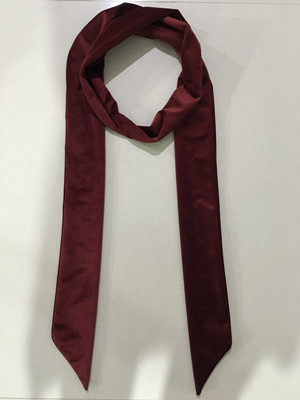秋款拉絨長領巾酒紅 秋款拉絨長領巾酒紅
