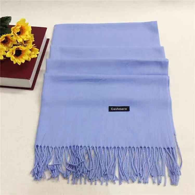 仿羊絨圍巾廠家定制—淺藍YFYR-14 仿羊絨圍巾廠家定制—淺藍YFYR-14