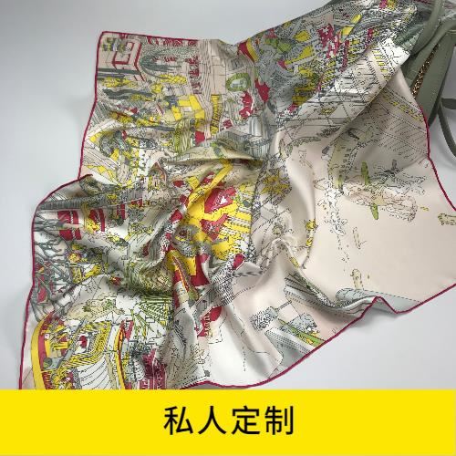 高級真絲圍巾 高級真絲圍巾